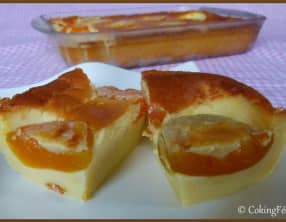 Far breton aux abricots au sirop