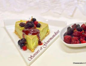 Cheesecake à l’avocat