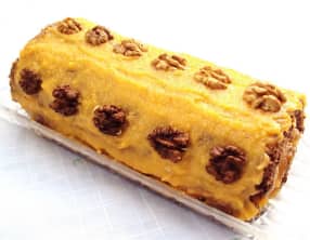 Tarte aux noix, farcie au douce d´oeufs