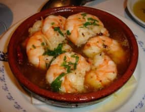 Crevettes au citron