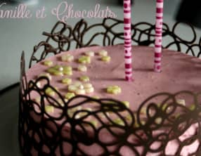 Bavarois aux framboises