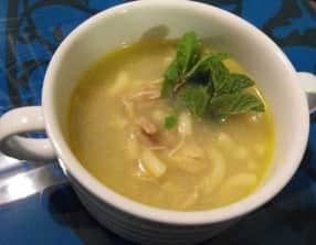 Potage de poulet à la portugaise