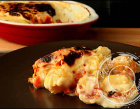 Gratin potiron et pommes de terre
