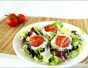Toasts d’aubergine au chèvre
