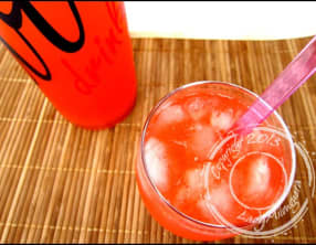 Limonade à la fraise