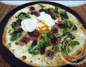 Pizza blanche landaise