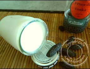 Yaourts à la fève tonka