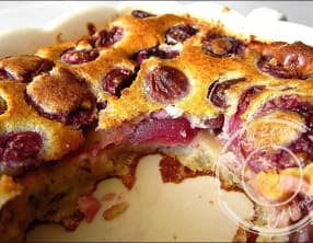 Clafoutis aux cerises et noisettes