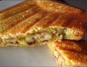 Croque-monsieur bananes et citron vert