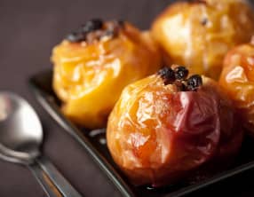 Des desserts de fruits d'hiver