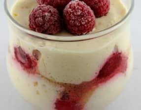 Tiramisu aux framboises