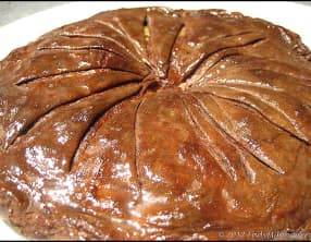 Choco-galette des Rois à la crème de banane