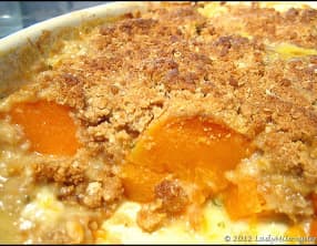Crumble de potiron aux flocons d’avoine