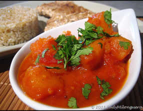 Courge butternut à l’indienne