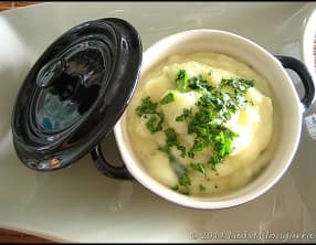 Purée au lait de coco