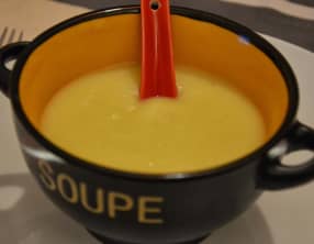 Velouté de scorsonères et pommes de terre