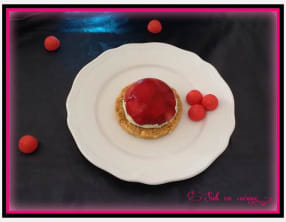 Fraisier revisité façon dôme