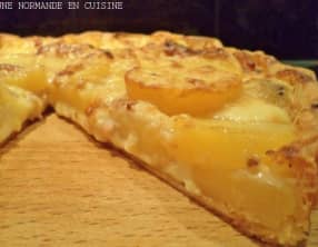 Tarte rustique façon raclette