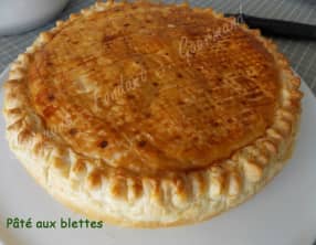 Pâté aux blettes
