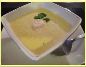 Soupe de Maïs au lait de coco