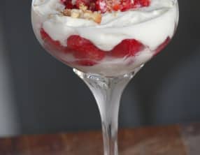 Tiramisu aux fraises