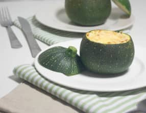 Courgettes farcies ricotta et thon