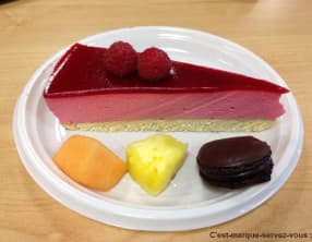 Bavarois à la framboise