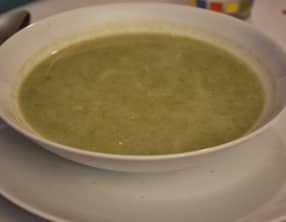 Velouté aux fanes de navets