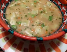 Soupe miso aux ravioles de Romans