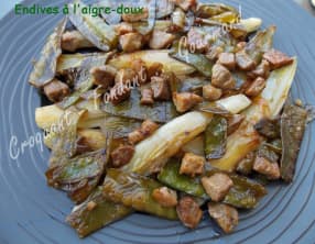 Endives à l'aigre-doux