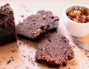 Cake au chocolat et à la confiture d’orange