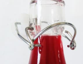 Sirop de grenadine maison