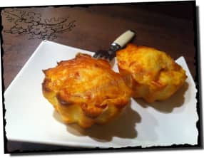 Mini quiche lorraine sans pâte