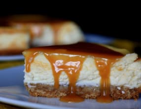 Cheesecake au caramel beurre salé