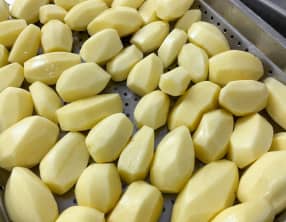 Pommes de terre tournées