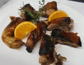 Cochon de lait rôti au four