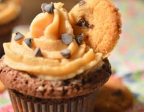 Cupcakes aux cookies