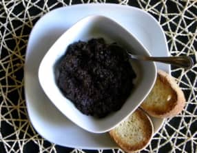 Tapenade noire minute