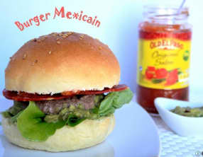 Burger mexicain