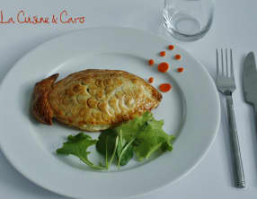 Poissons feuilletés Surimi Epinards