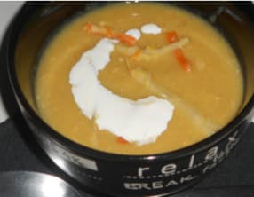 Potage poulet poireaux