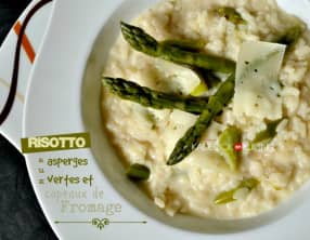 Printanier aux asperges vertes et fromage