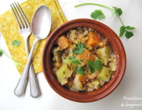 Dahl de lentilles corail au potiron