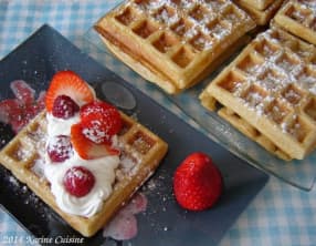 Les gaufres légères