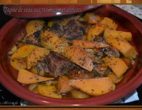 Tajine de veau aux rutabagas et abricots secs