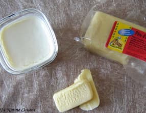 Le yaourt à la pâte d'amande