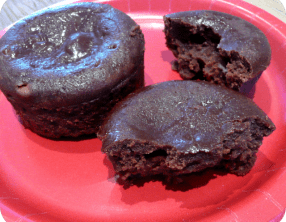 Fondant chocolat – crème de marron