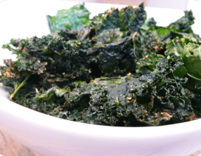 Chips épicées de chou Kale