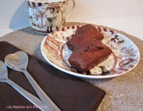 Mini-cake chocolat noix de coco