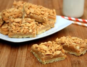 Biscuits croustifondants aux cacahuètes